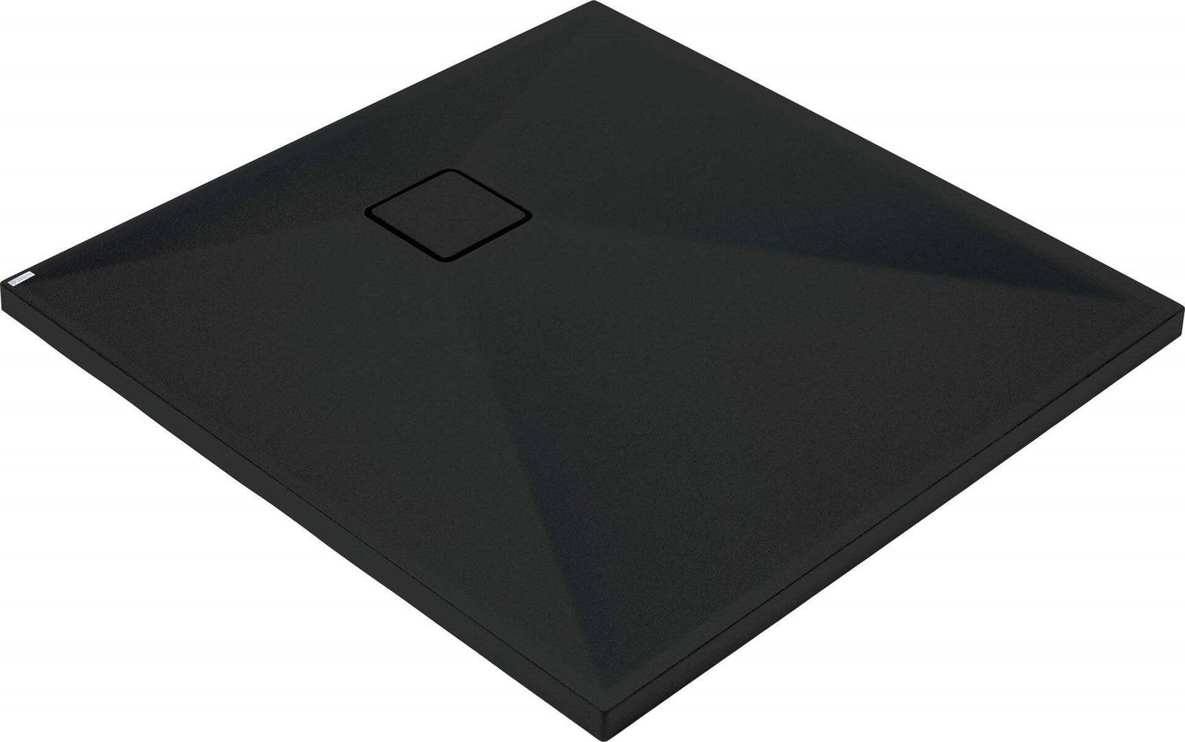 Deante Vierkante Granieten Douchebak 80 x 80 cm Nero KQR N42B-0