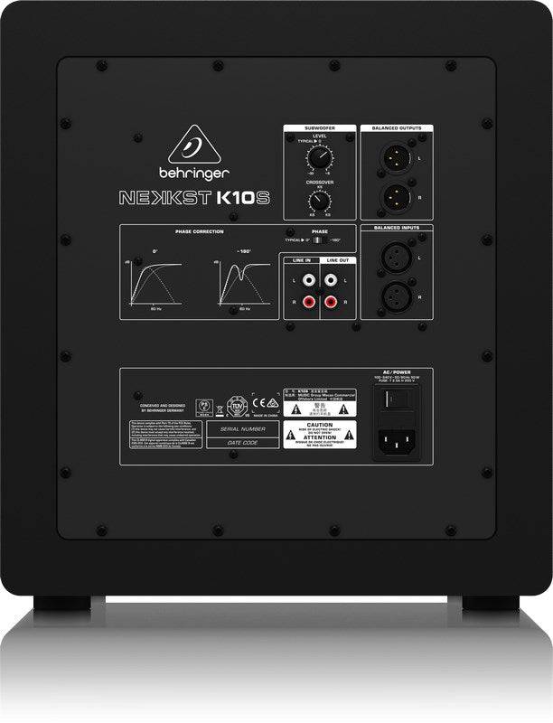 Behringer K10S Zwarte Actieve Subwoofer-3