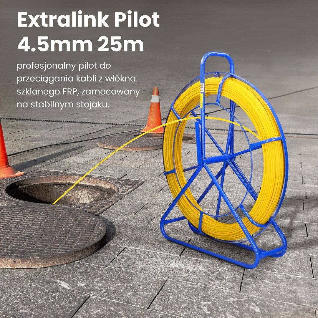 Extralink Pilot 4.5 mm 25 m Kabel Trekstang-0