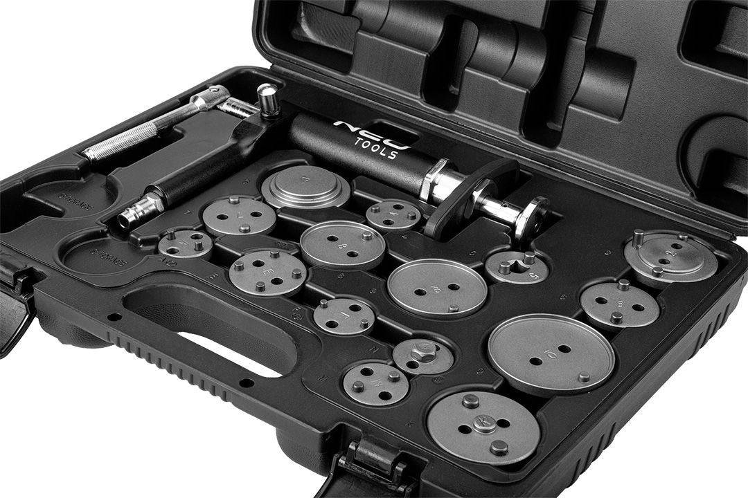 NEO tools Pneumatische Scheider Set 16-delig 11-132-1