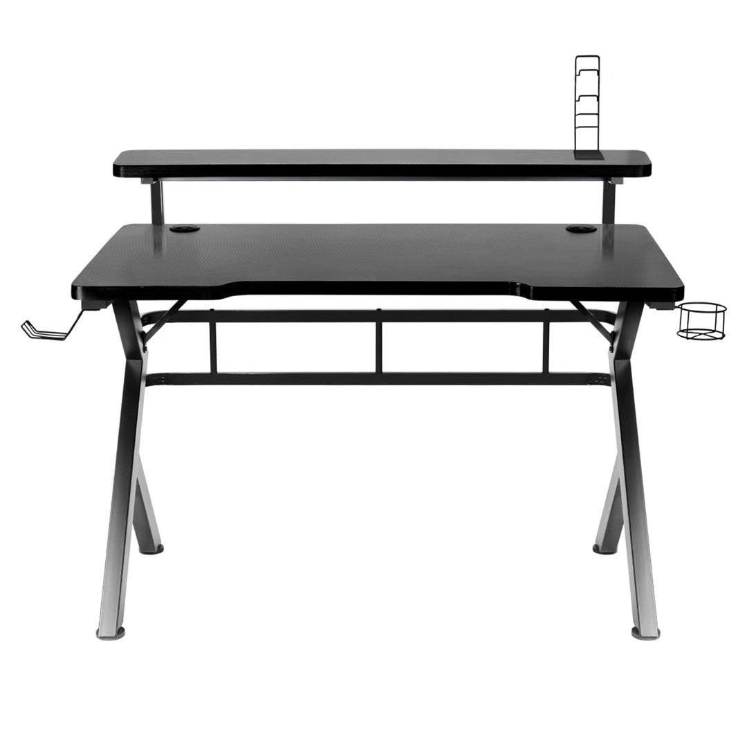 Huzaro Hero 5.0 Computerbureau Zwart - Carbonvezel, Ergonomisch Ontwerp-1