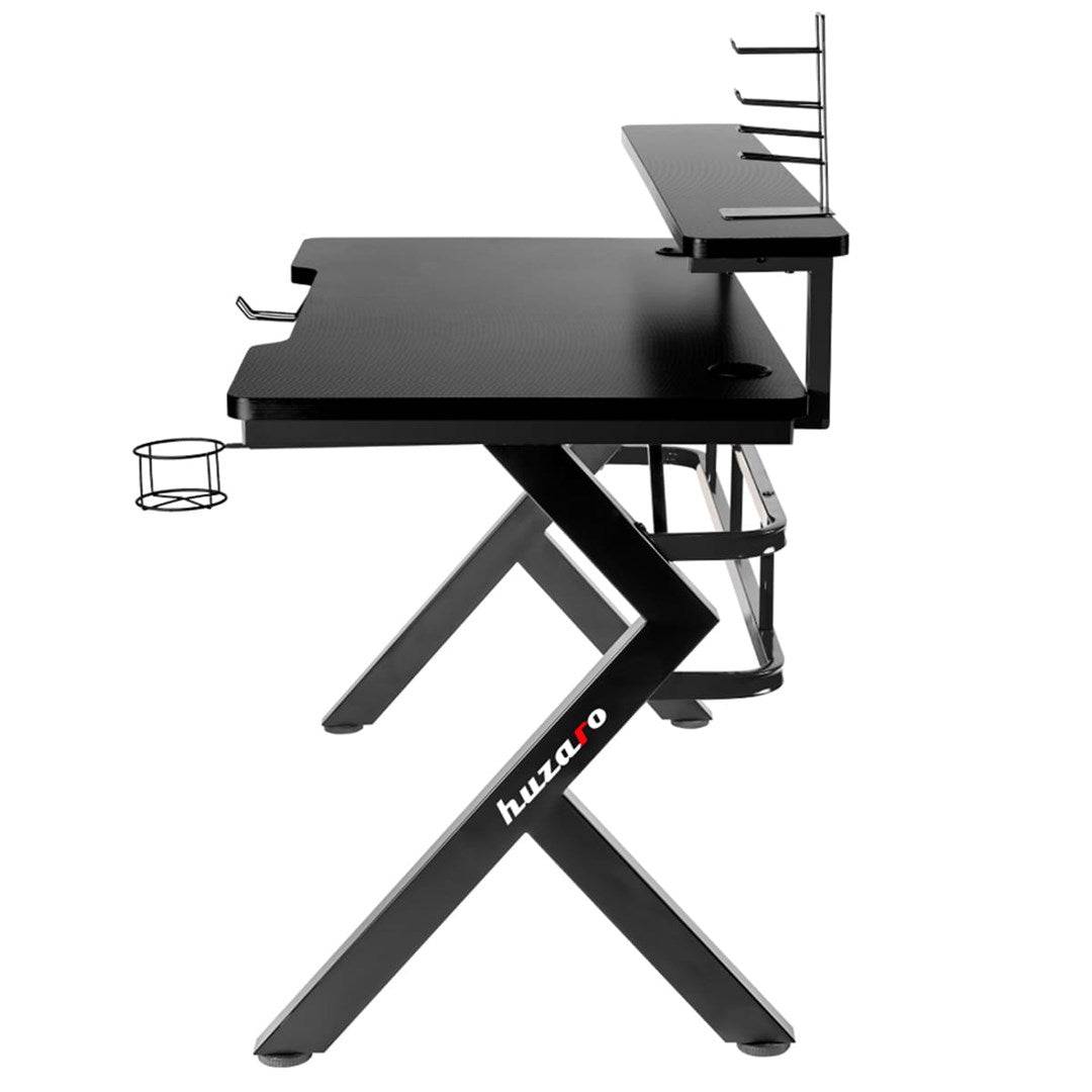 Huzaro Hero 5.0 Computerbureau Zwart - Carbonvezel, Ergonomisch Ontwerp-4