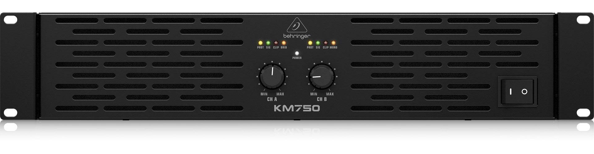 Behringer KM750 Audioversterker 2.1 kanalen Zwart-0