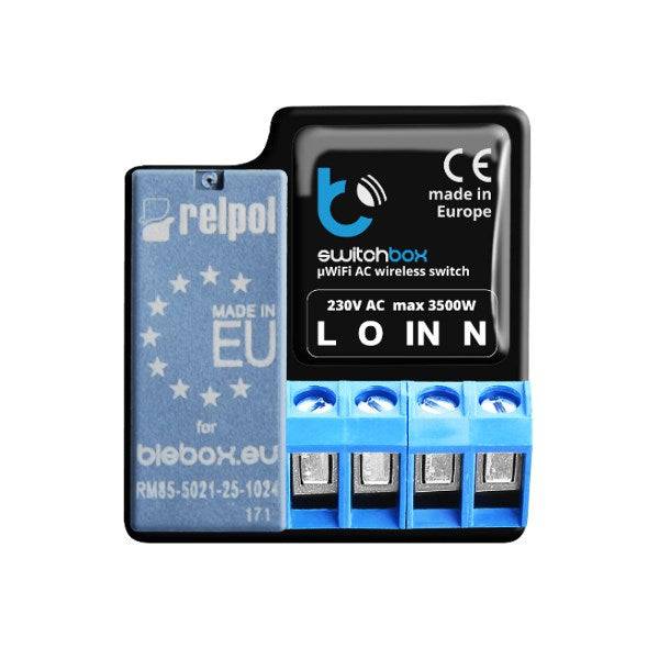 BLEBOX Switchbox V3 - 230V Aardlekschakelaar met Energiemeting-0