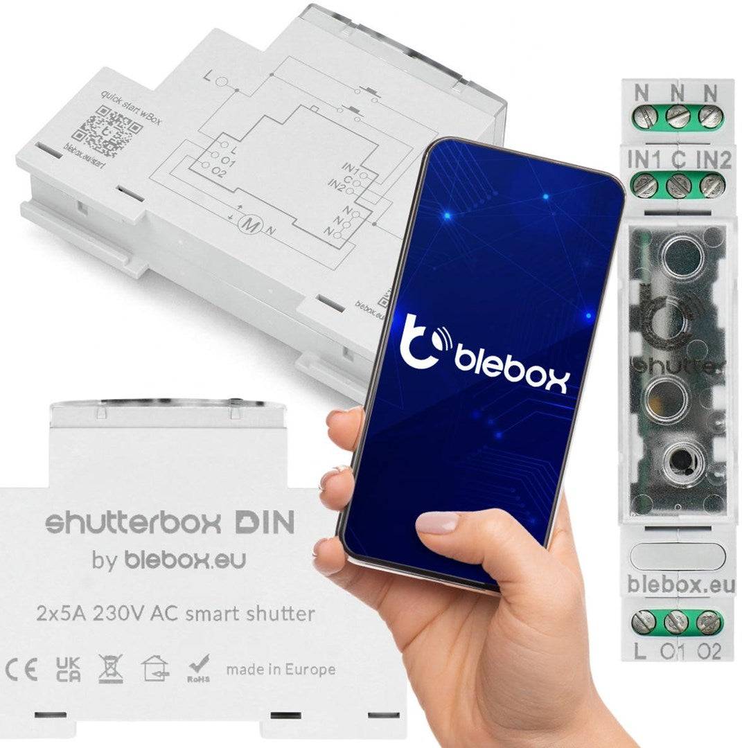 Blebox Shutterbox Besturingsmodule DIN-0
