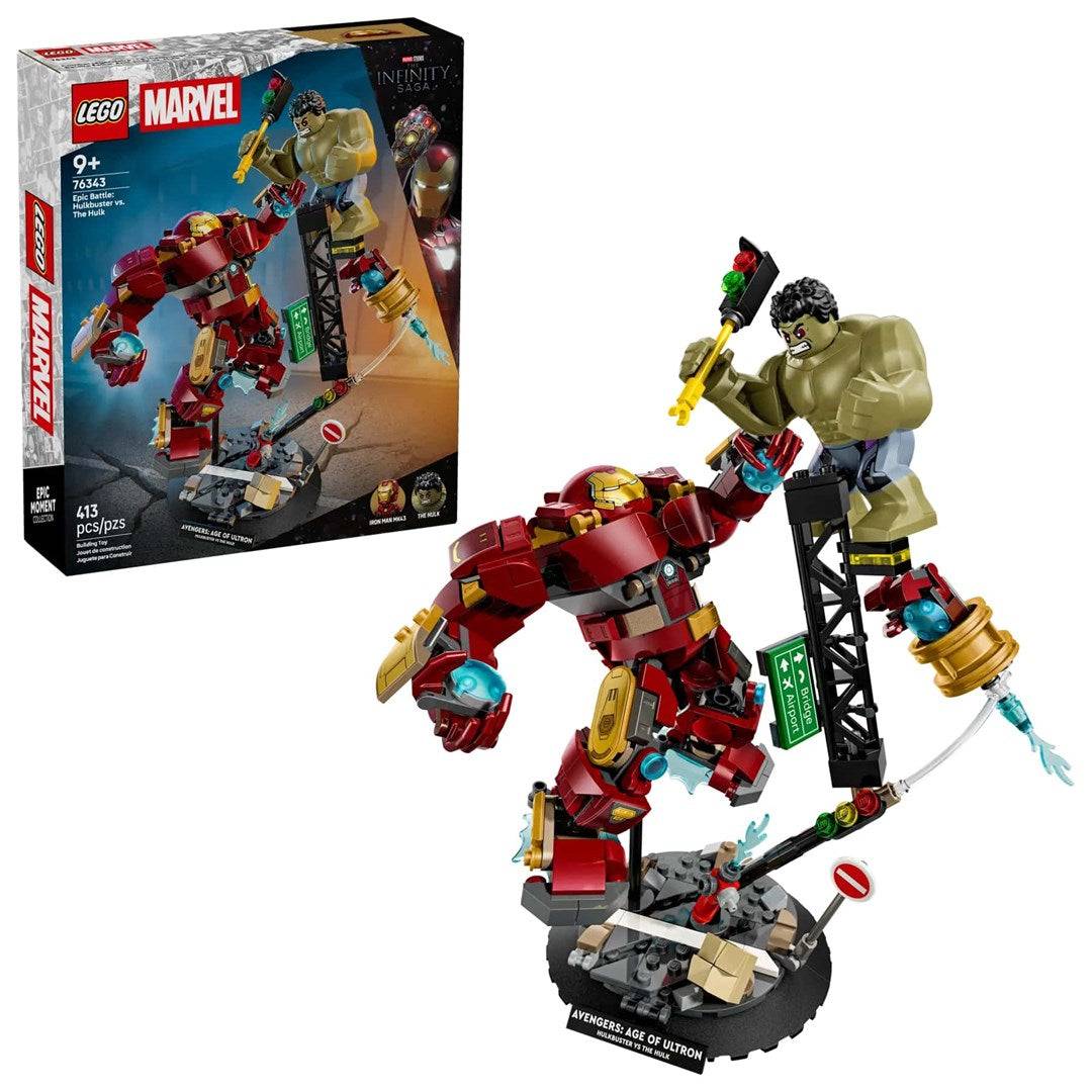 LEGO® Marvel Epic Battle: Hulkbuster vs. The Hulk Bouwset, Leeftijd 9+, Model 76343-0
