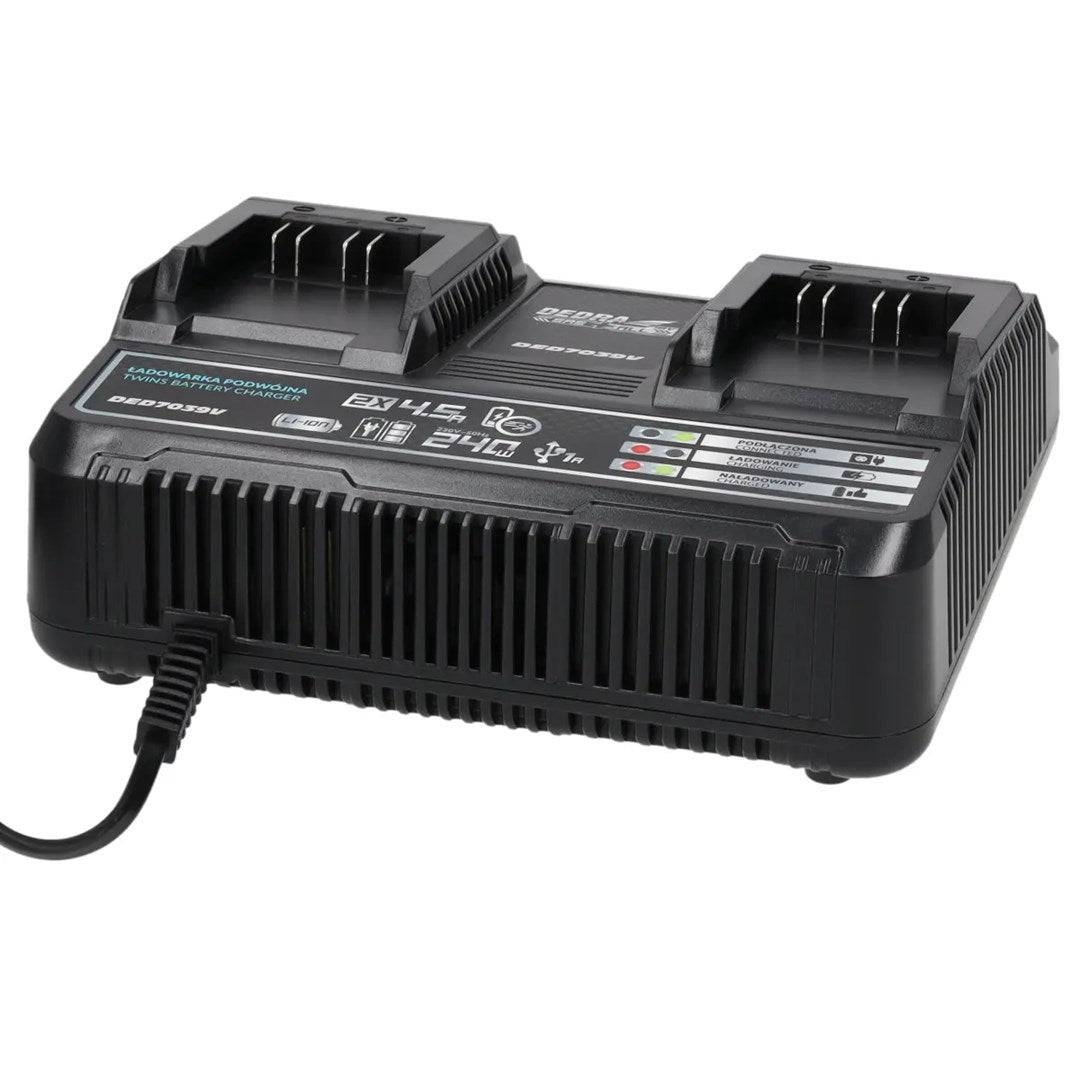 DEDRA SAS+ALL DED7039V Dual Accu Snellader-0