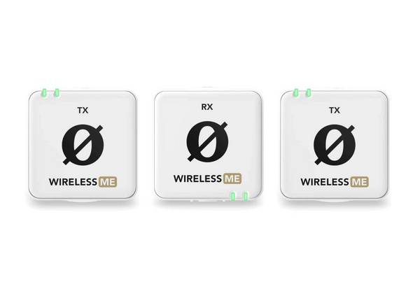 RODE Wireless ME - Compact Draadloos Microfoonsysteem met Dubbele Zenders