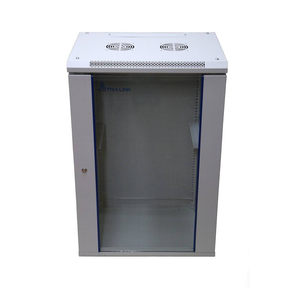 Extralink Rackmountkast 15U 600 x 600 Grijs Wandgemonteerd-0