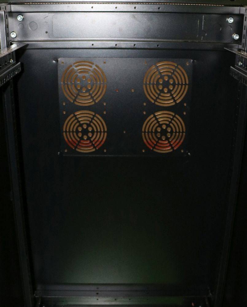 Extralink EX.11366 Rackkast 27U Vrijstaand Zwart-4