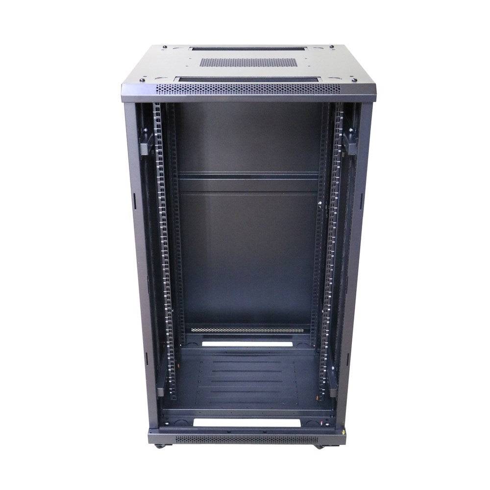 Extralink Rackmountkast 22U 600 x 600 Zwart Staand-0