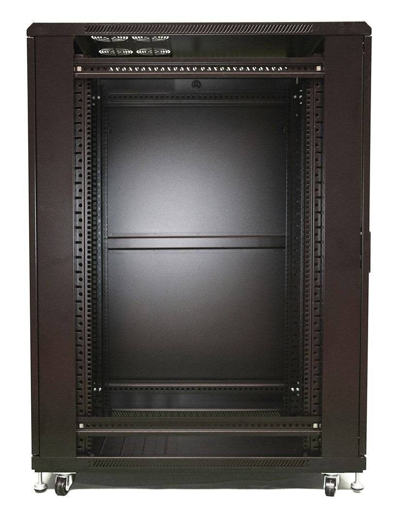 Extralink Rackmountkast 32U 600 x 600 Zwart Staand-3