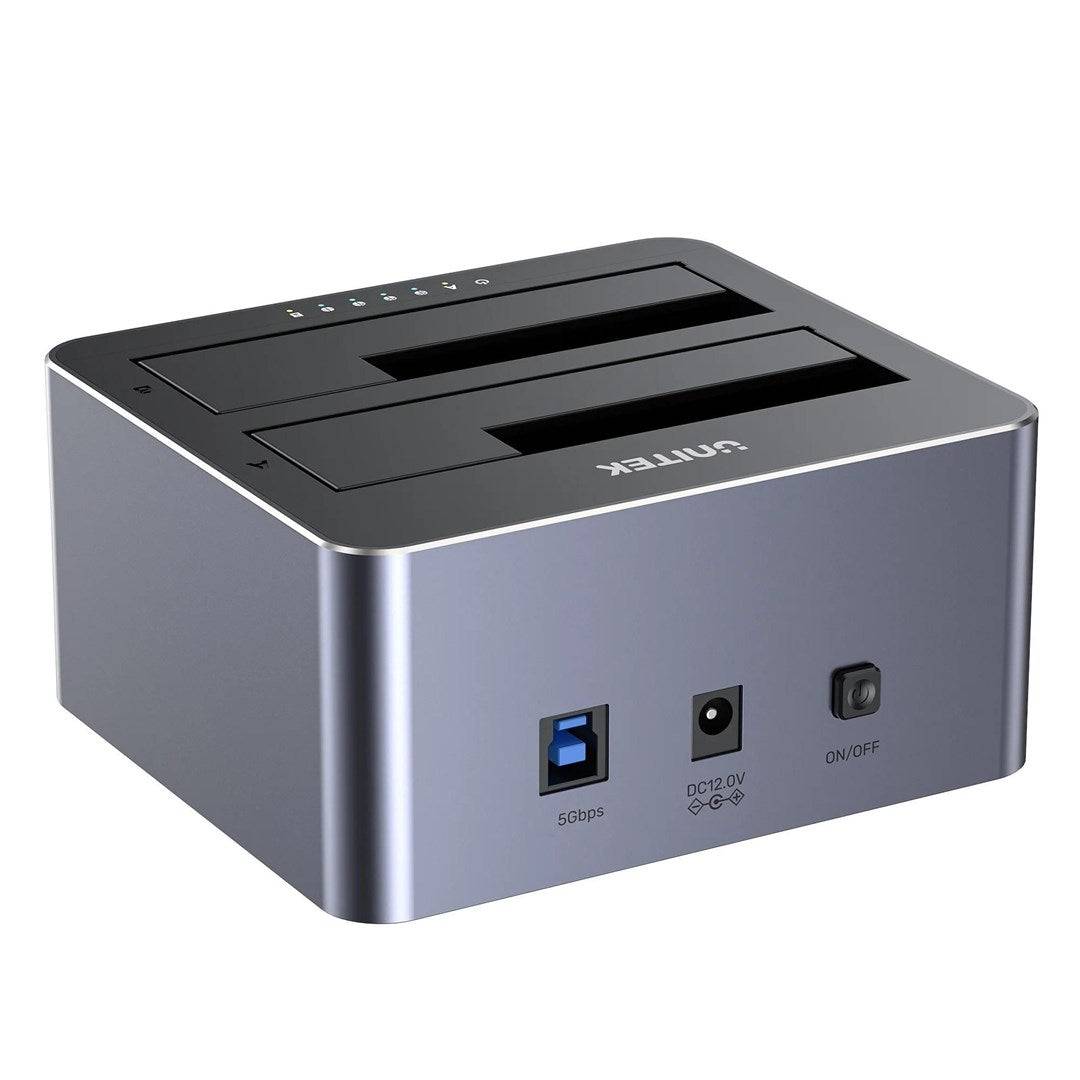 UNITEK Cloning Station 2x SATA III USB 3.1 Dockingstation-1