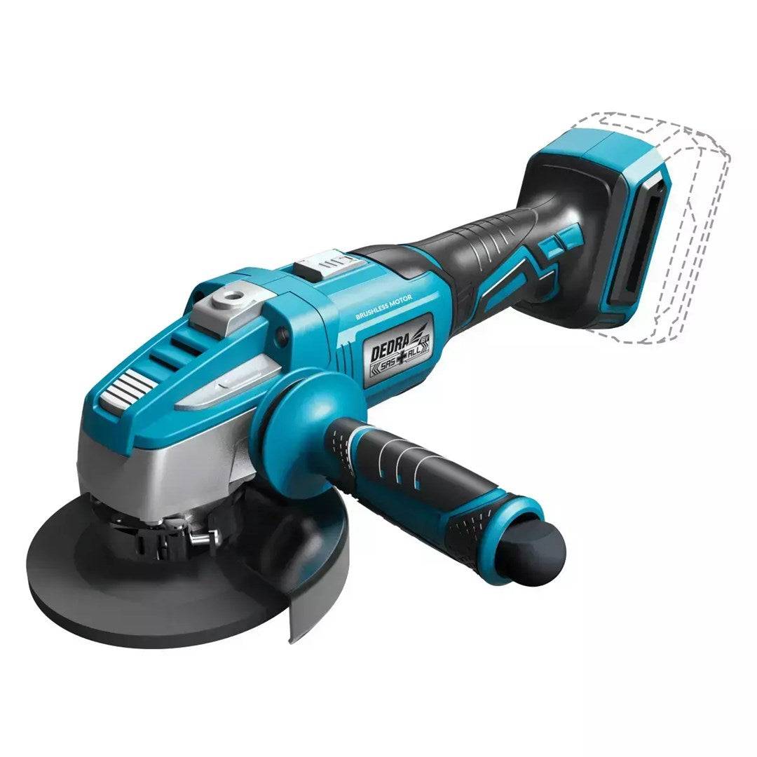 Dedra DED7151 Draadloze 18V Borstelloze Haakse Slijper-0