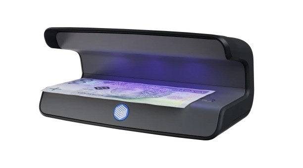 Safescan 75 LED UV/Wit Valuta- en Paspoorttester, Zwart (131-0723)-1