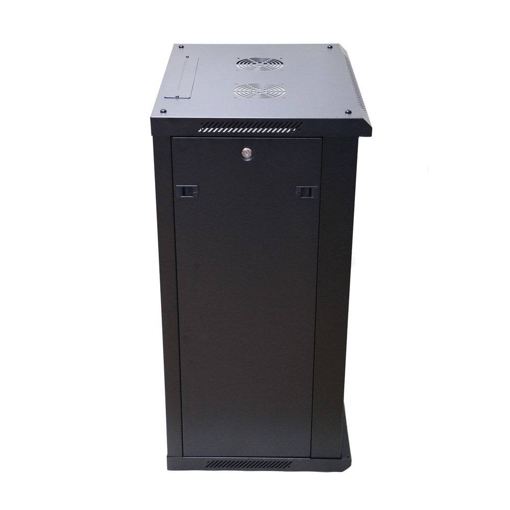 Extralink Rackmount Kast 18U 600 x 450 Zwart Wandgemonteerd-2