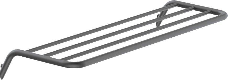 Deante Ribbelplank Wandgemonteerd Titanium Afwerking ADID531-0