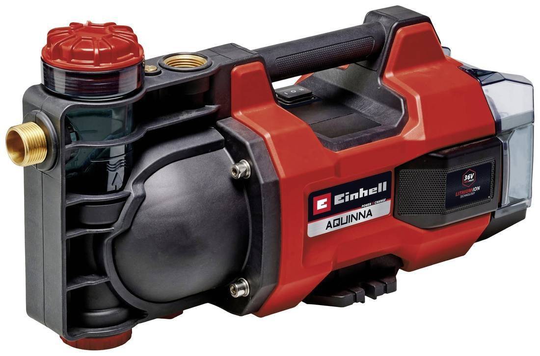 Einhell AQUINNA 36/34 Draadloze Tuinpomp - 3400 L/u - 37 m (4180450)-0