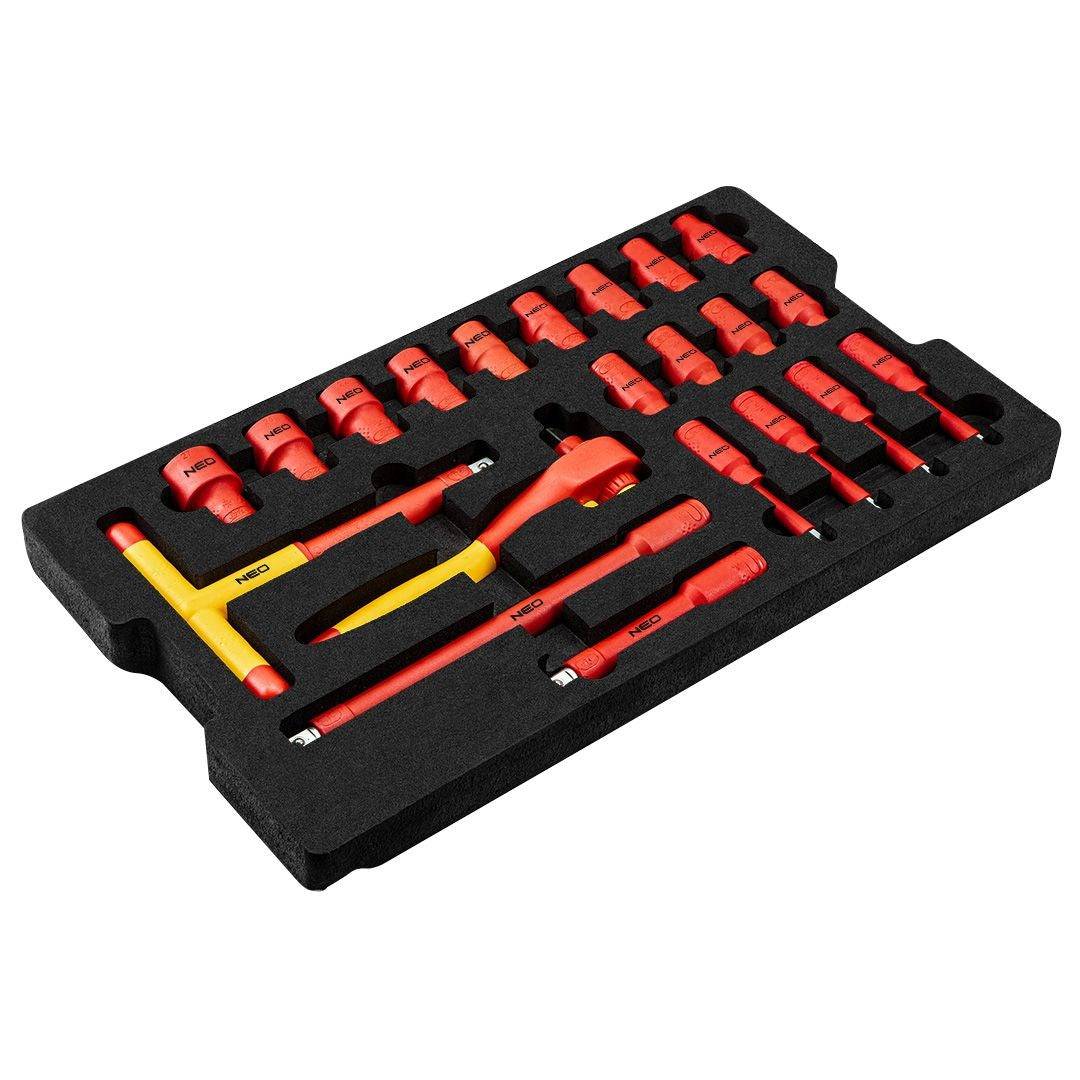 NEO Tools Elektricien Servicebox 52 Stuks in 22 Sterke Doos-1