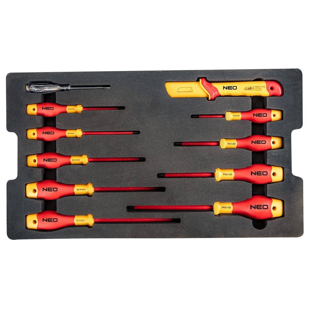 NEO Tools Elektricien Servicebox 52 Stuks in 22 Sterke Doos-4