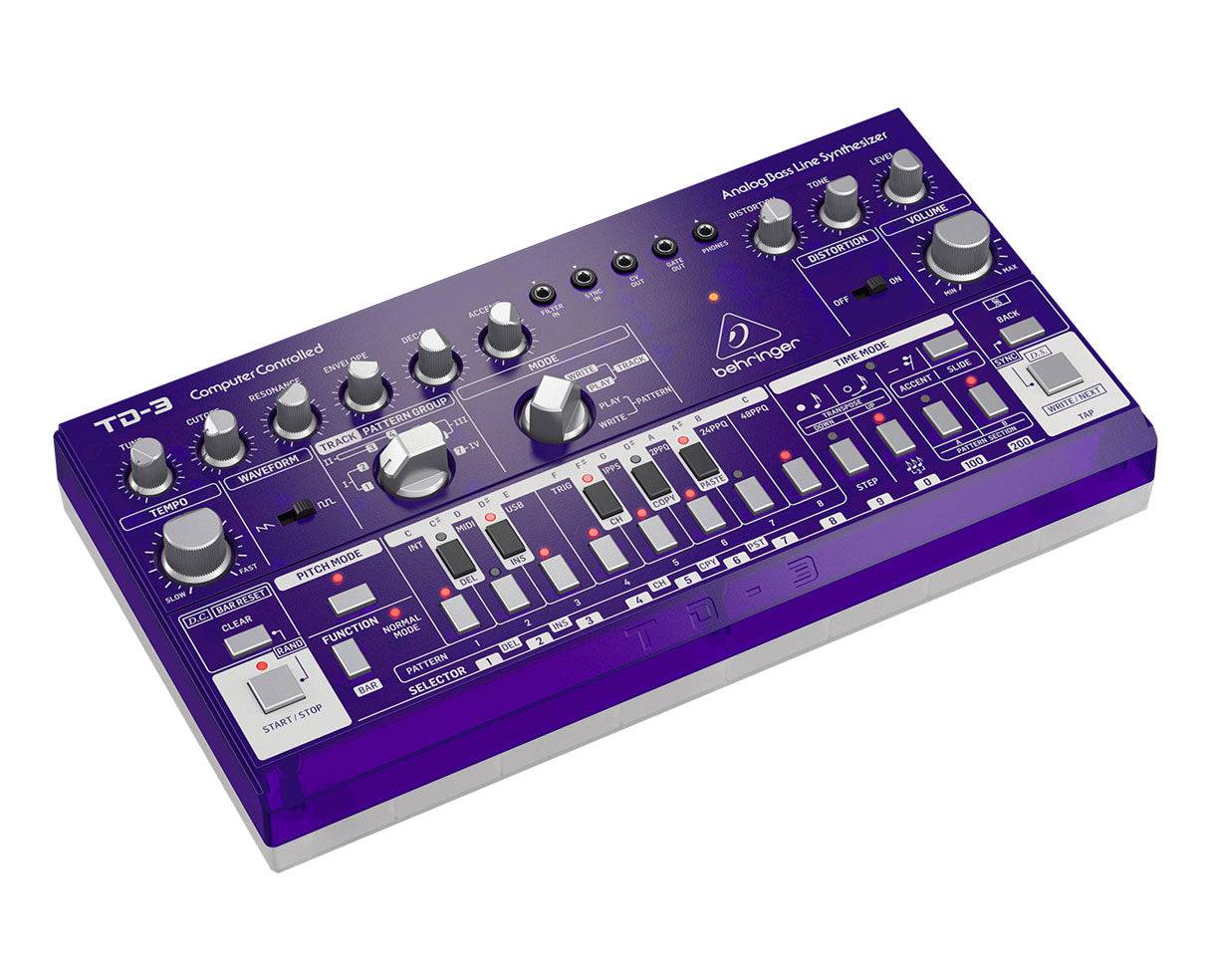 Behringer TD-3-GP Bassline Synthesizer Paars-2
