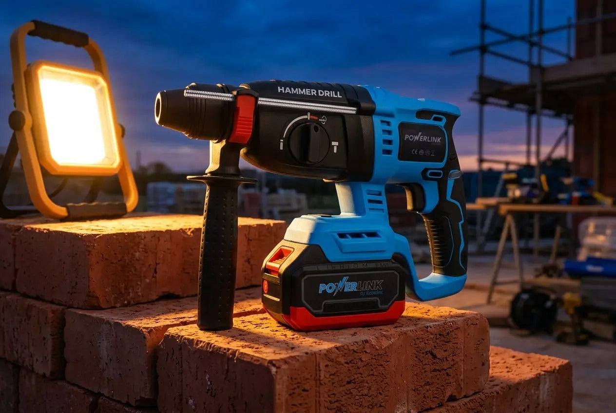 POWERLINK PWL-6608 Draadloze Boorhamer 20V 26 mm-0