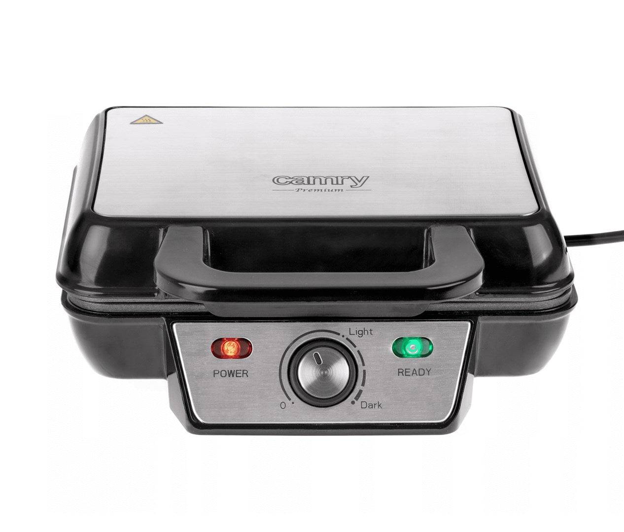 Camry CR 3046 Wafelijzer 2 Wafels Zwart 1000 W-0