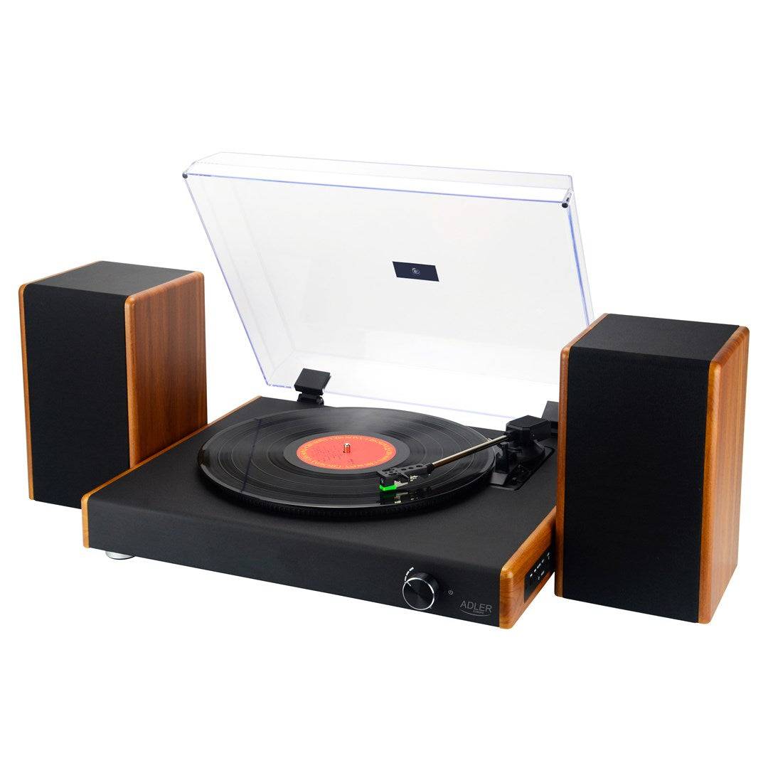 ADLER AD 1915 Platenspeler met USB en Bluetooth-0