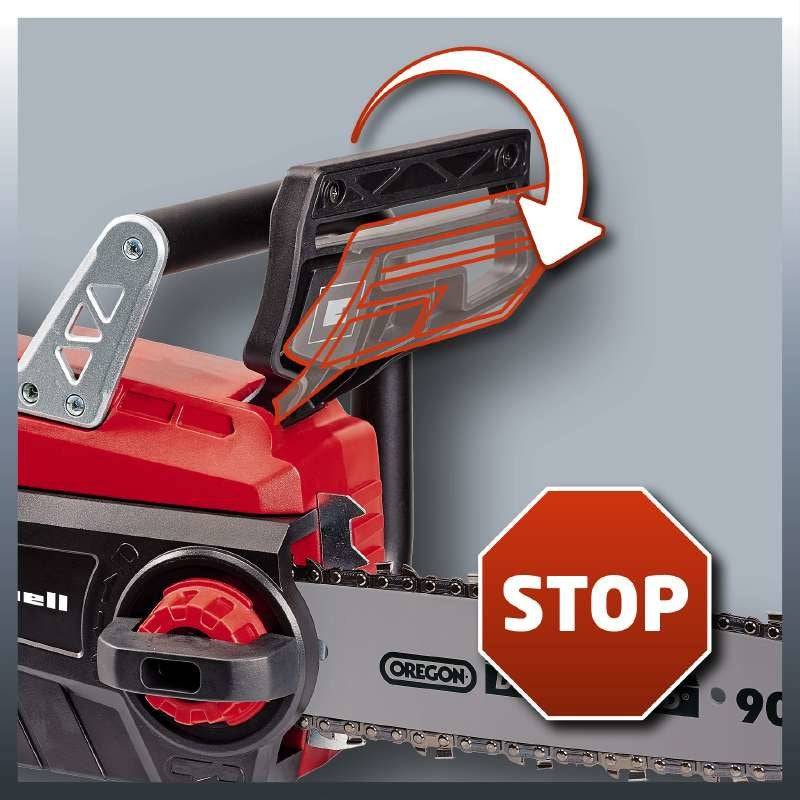 Einhell GE-LC 18/25-1 Li Accu Kettingzaag 18V Zwart/Rood-4