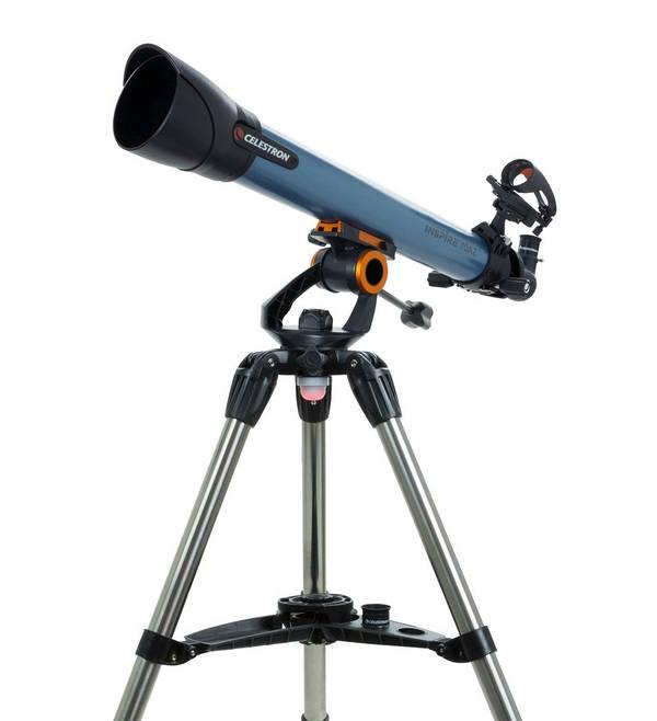 Celestron Inspire 70AZ Refractor Telescoop 35x Zwart/Blauw