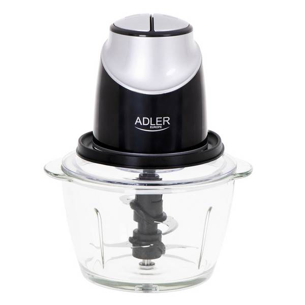 Adler AD 4082 Hakker met Glazen Kom 300W