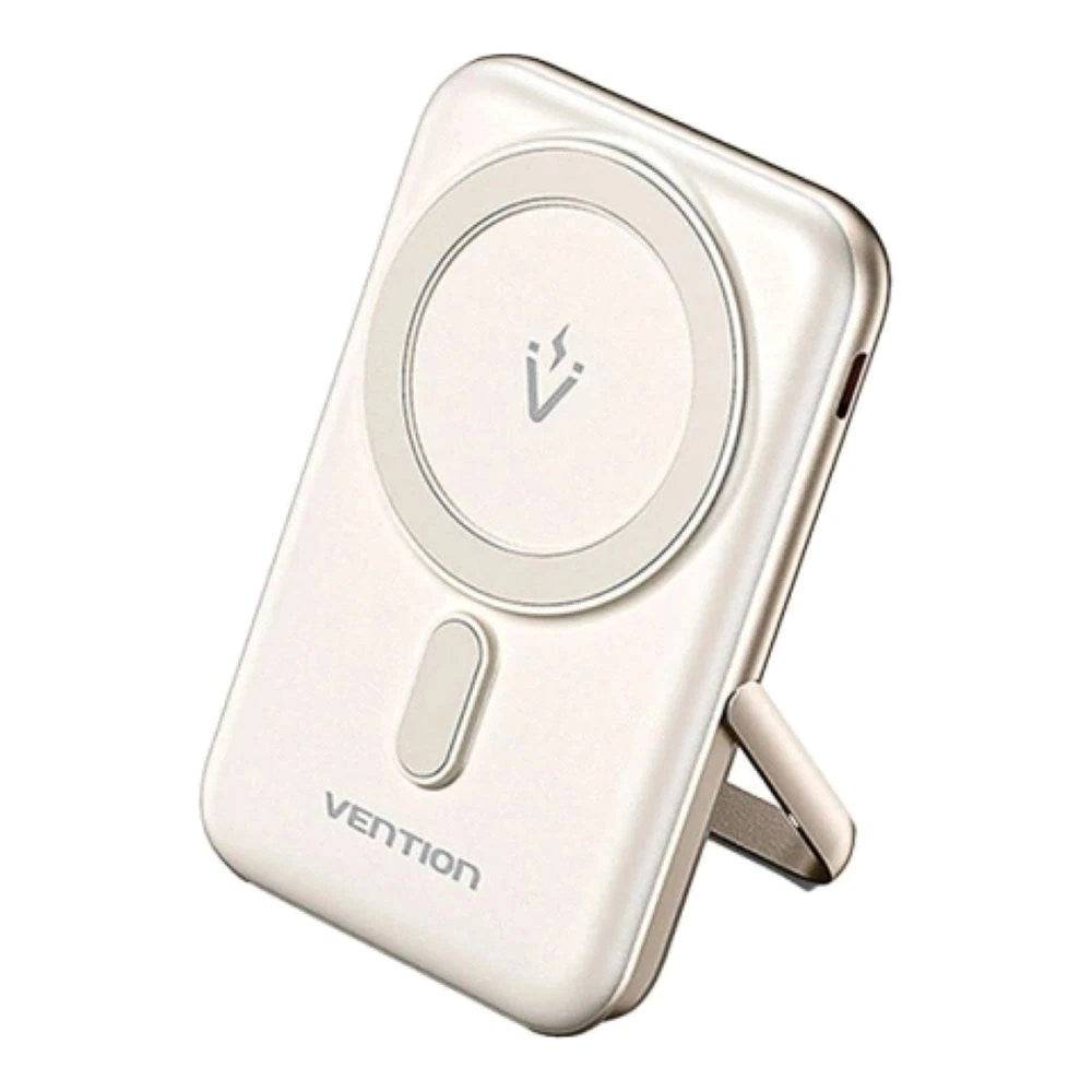 Vention Powerbank 10000mAh Draadloos Magnetisch 20W Wit-0
