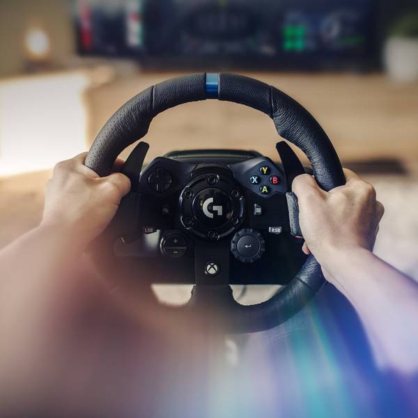 Logitech G923 Stuurwiel en Pedalen Set - Bedraad - voor PC, Microsoft Xbox One (941-000158)