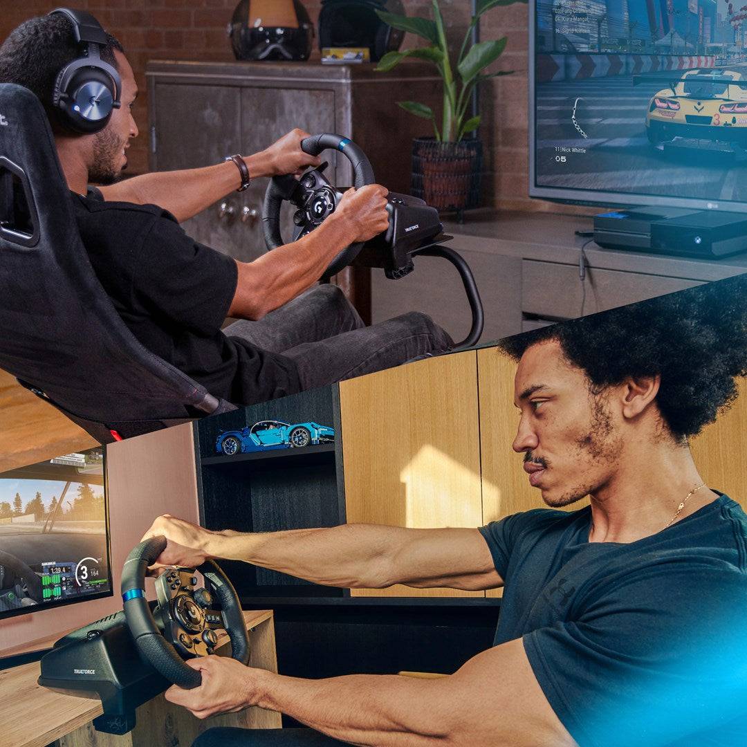 Logitech G923 Stuurwiel en Pedalen Set - Bedraad - voor PC, Microsoft Xbox One (941-000158)-1