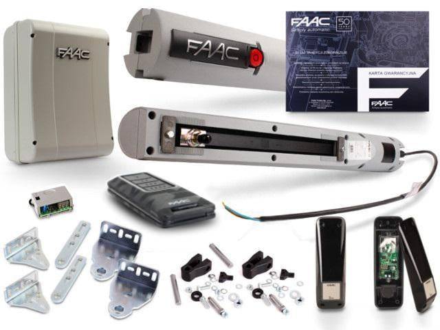 FAAC Handy FDS 24V Set voor 5,4 m Dubbele Poorten-0