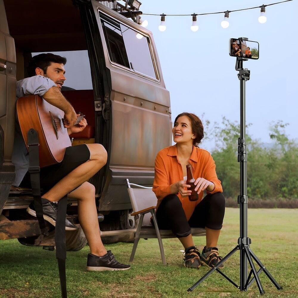 Ugreen Selfiestick met Statief en Afstandsbediening LP680 1,8 m Zwart-3