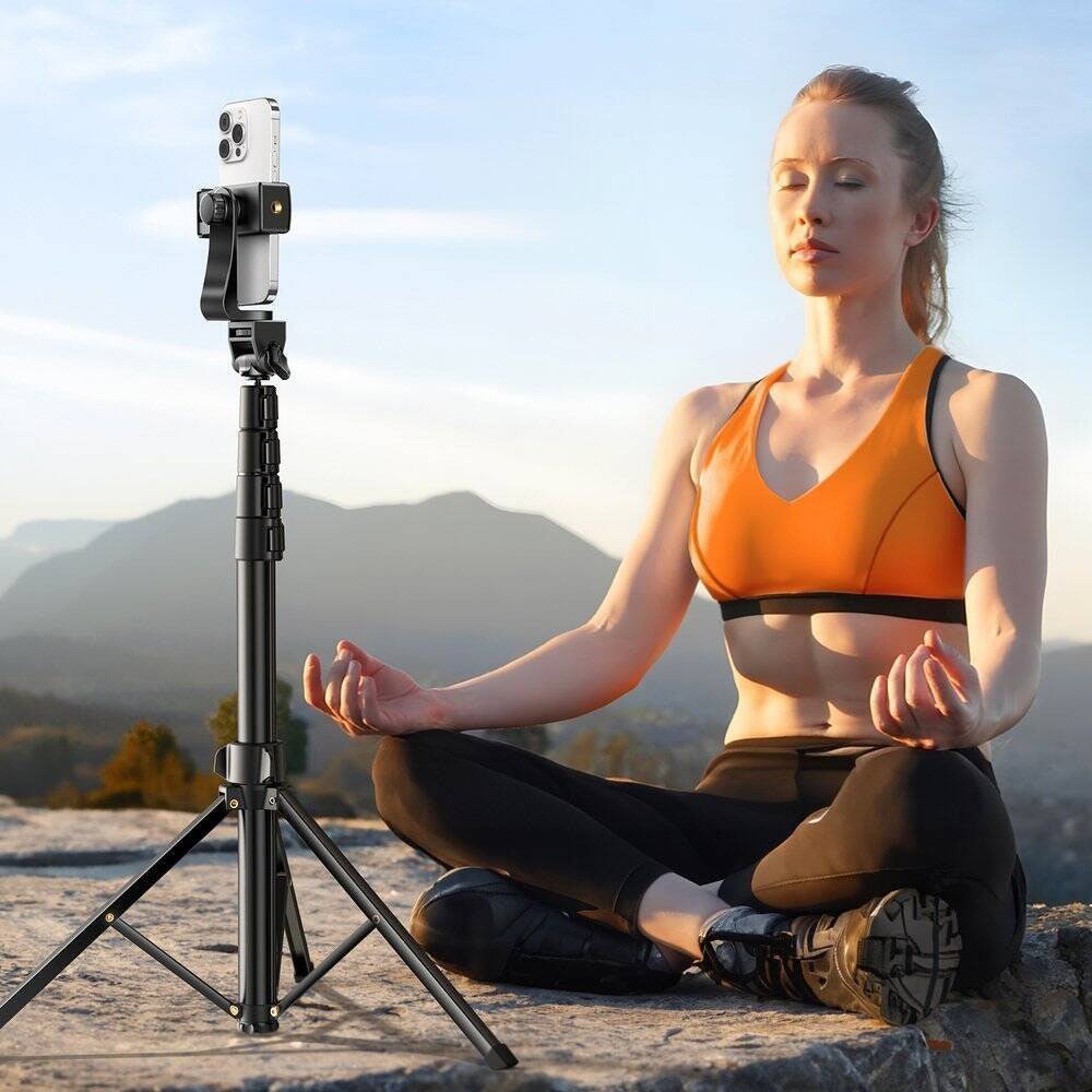 Ugreen Selfiestick met Statief en Afstandsbediening LP680 1,8 m Zwart-4