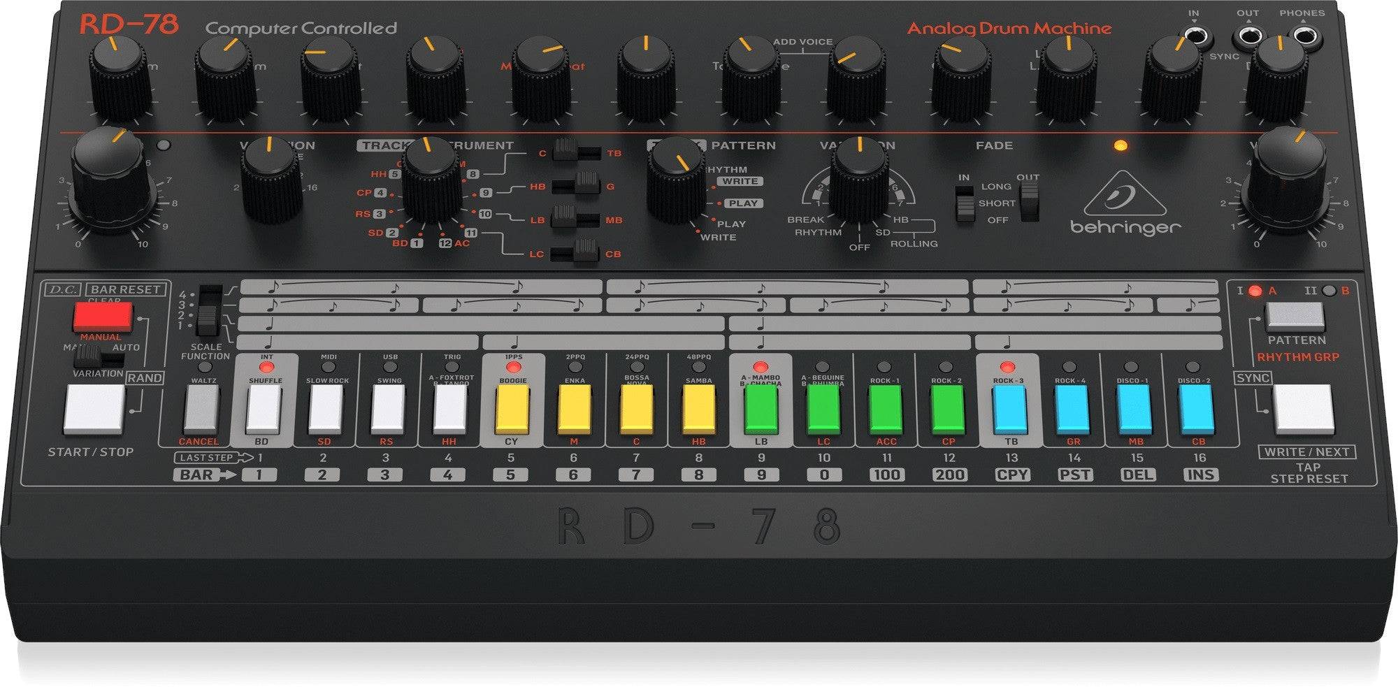 Behringer RD-78 Analoge Drumcomputer-1