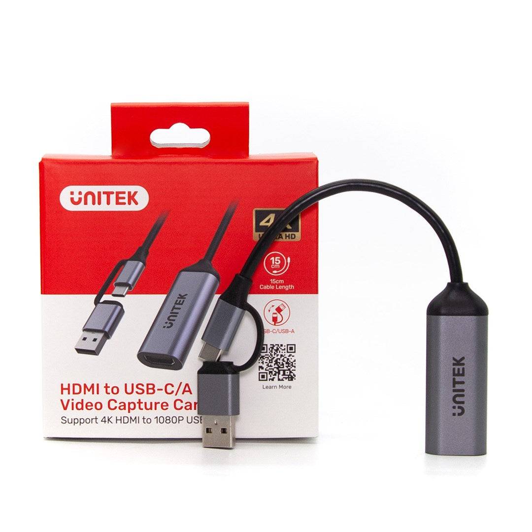 Unitek Video Grabber USB-C/A 4K HDMI 1.4b-3