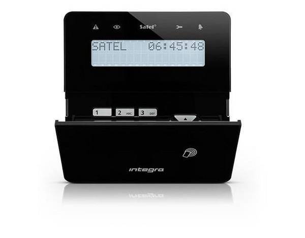 SATEL INT-KWRL2-B Draadloos Toetsenbord Zwart
