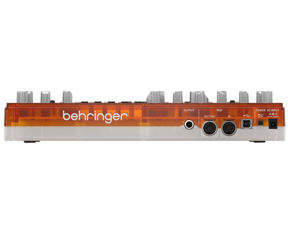 Behringer TD-3-TG Bassline Synthesizer Oranje Transparant-4