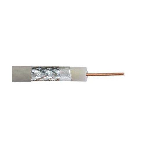 DIGITUS Coaxiale Kabel RG-6 - 75 Ohm Afgeschermd - 100 m - Wit-1