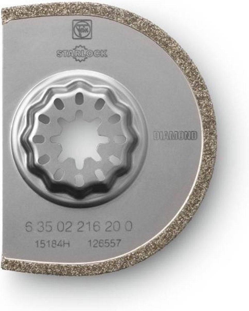 Fein Starlock Segmentzaagblad Diamant 75 mm, 1,2 mm Dikte-0