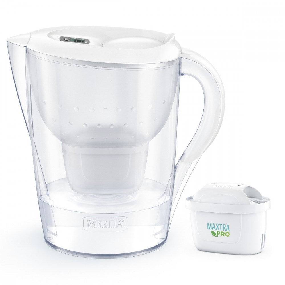 Brita Marella XL Filterkan 3,5 L met Maxtra Pro Filter - Wit XL+1-0