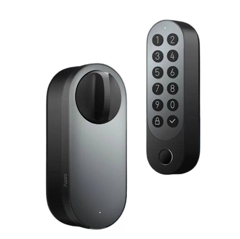 Aqara Slimme Deurvergrendeling U200 Kit Zilver voor HomeKit en Thread-0