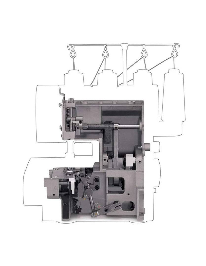 Singer HD0405 Naaimachine, Elektrisch, Zilver-3