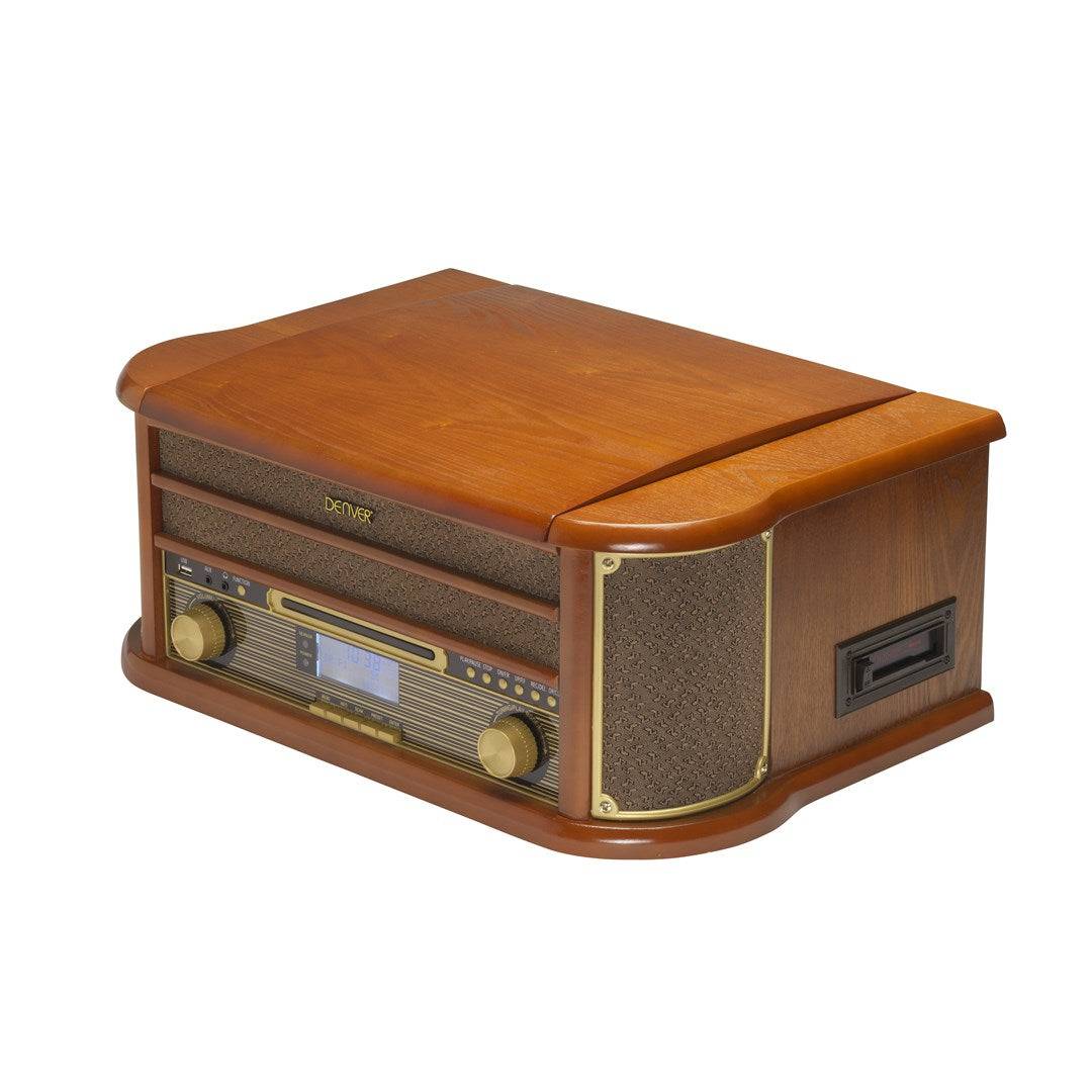 DENVER MRD-51 Audio Systeem - Bruin Hout-3