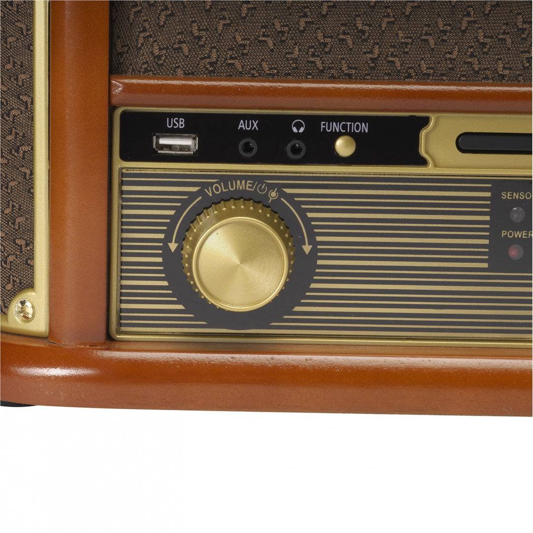 DENVER MRD-51 Audio Systeem - Bruin Hout-4