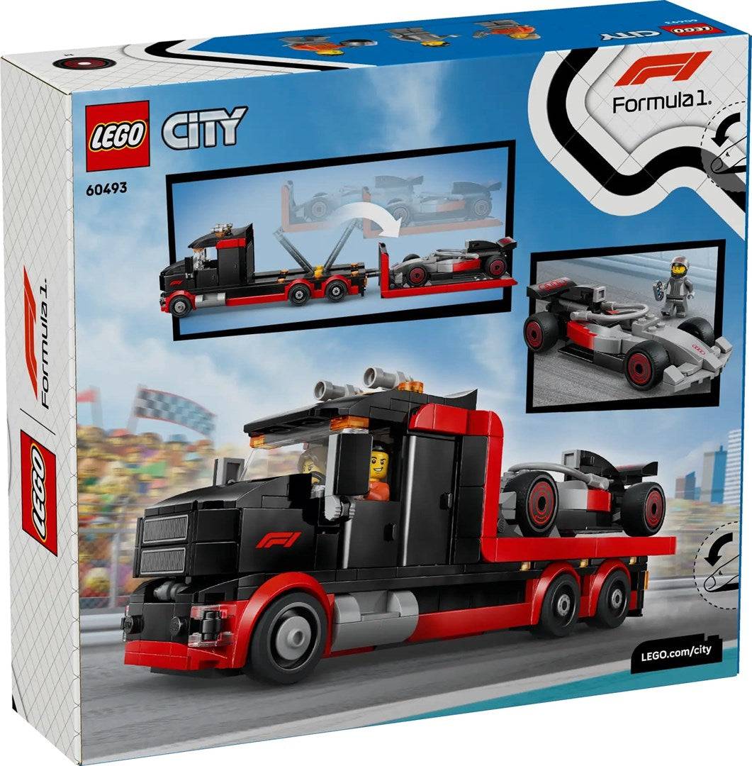 LEGO CITY 60493 F1 Display Truck met Audi F1 Race Car-1