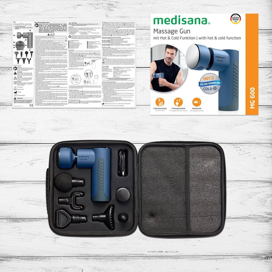 Medisana MG 600 Universele Massager - Zwart/Blauw - 88987-2